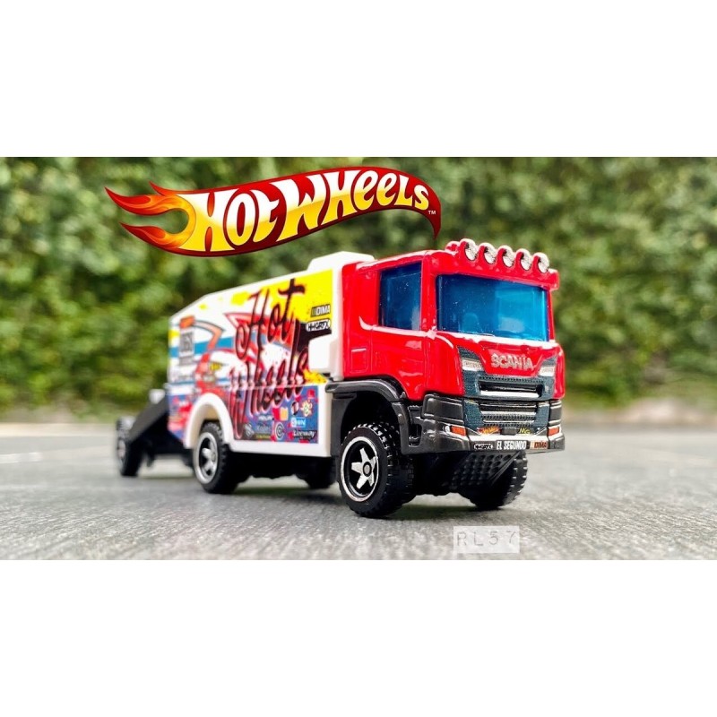 Hot Wheels Kamyonlar - Scania Rally Turck BMF60