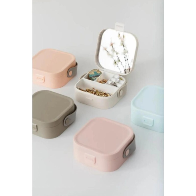 Aynalı Makyaj Kutusu Çanta Boy Aynalı Makyaj Kutusu Çanta Boy