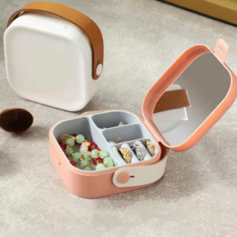 Aynalı Makyaj Kutusu Çanta Boy 