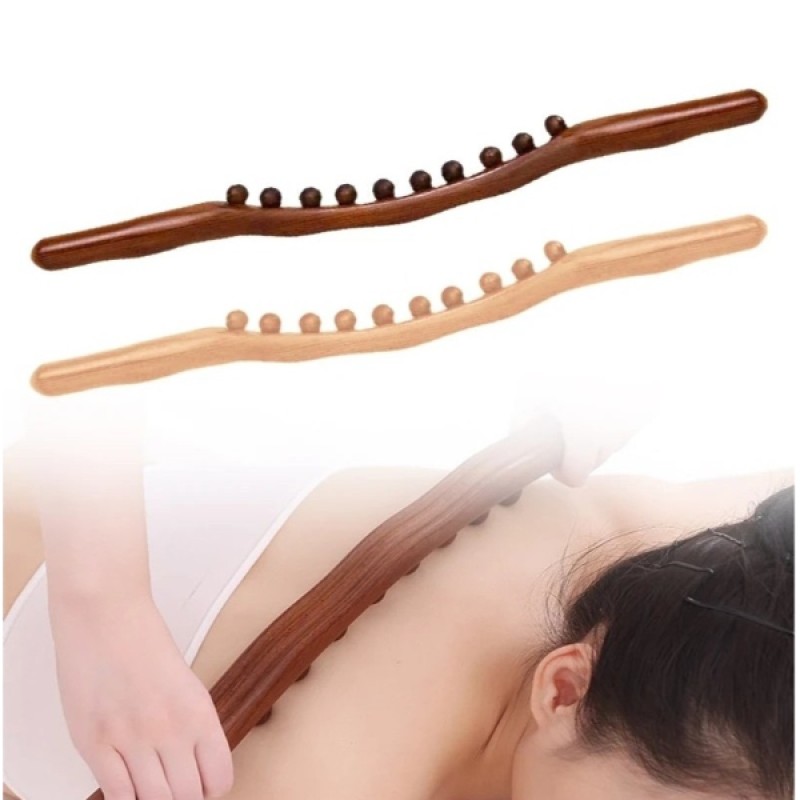 60 cm Doğal Ahşap Masaj Sopası 60 cm Doğal Ahşap Masaj Sopası