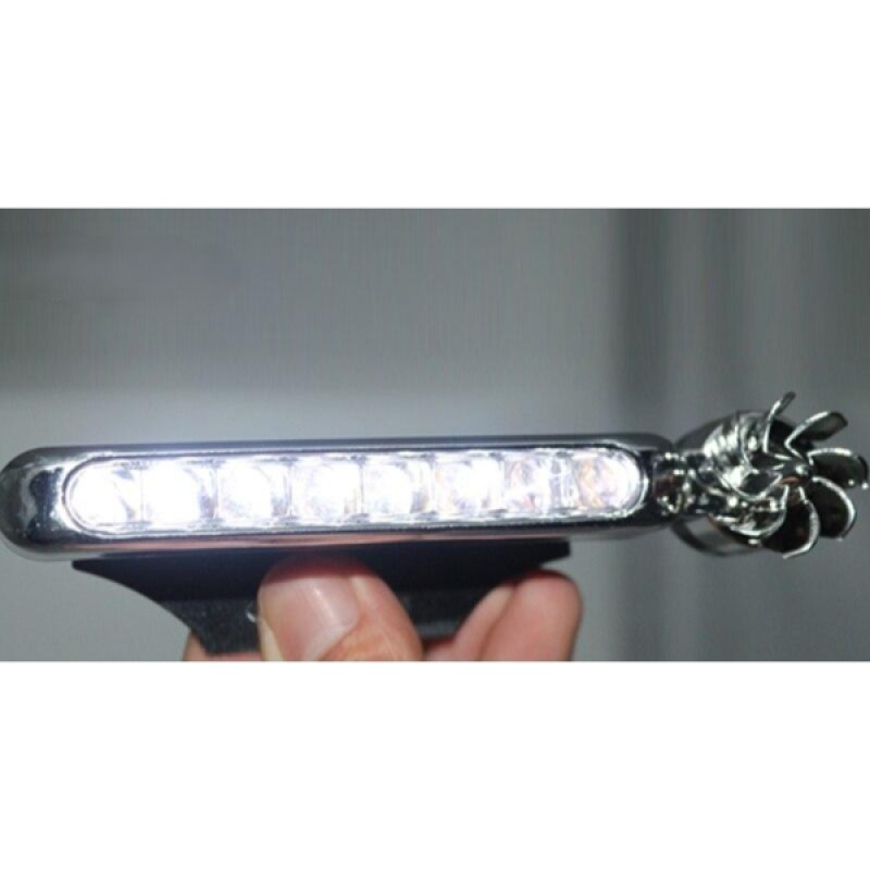 Led Çakar Lamba Seti Beyaz Renk Rüzgar Enerjili