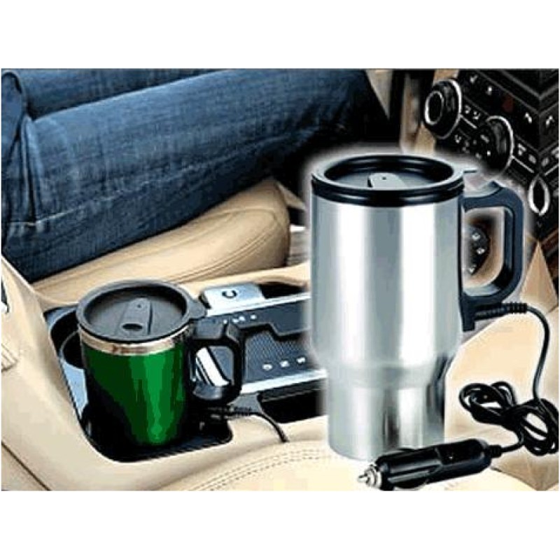 Araç İçi Su Isıtıcı Termos Kupa Bardak Araç İçi Su Isıtıcı Termos Kupa Bardak