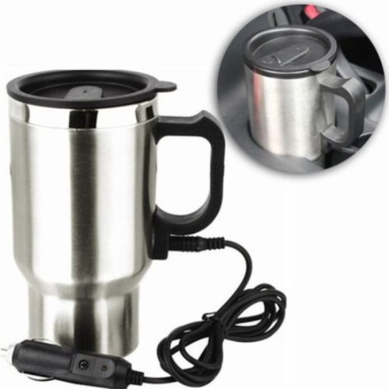 Araç İçi Su Isıtıcı Termos Kupa Bardak Araç İçi Su Isıtıcı Termos Kupa Bardak