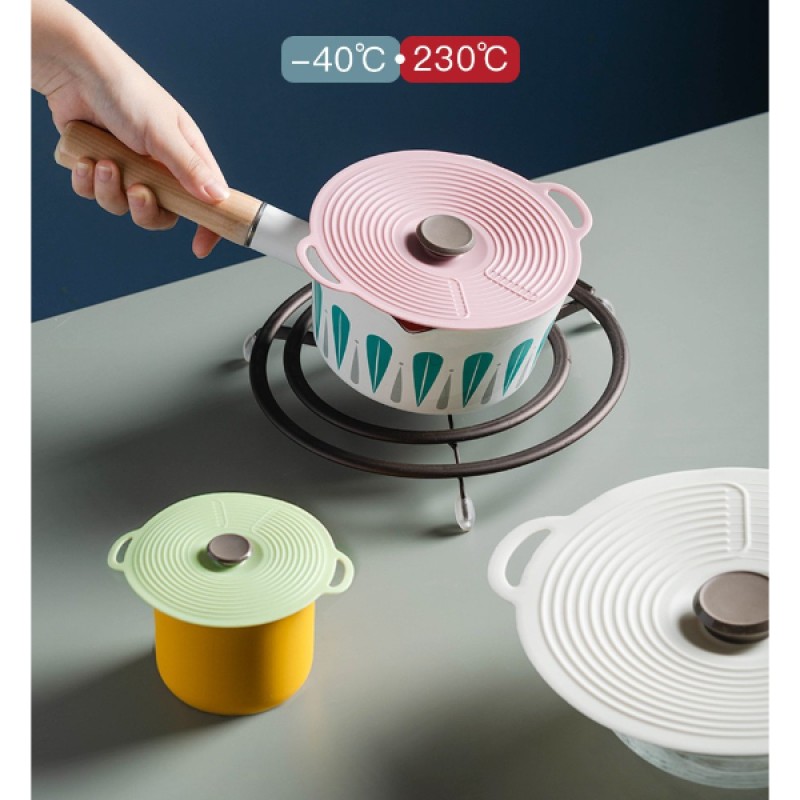 3'lü Vakumlu Silikon Kapak Seti 3'lü Vakumlu Silikon Kapak Seti