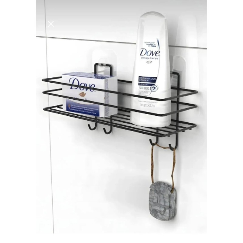 Yapışkanlı Şampuan Ve Lif Askılığı