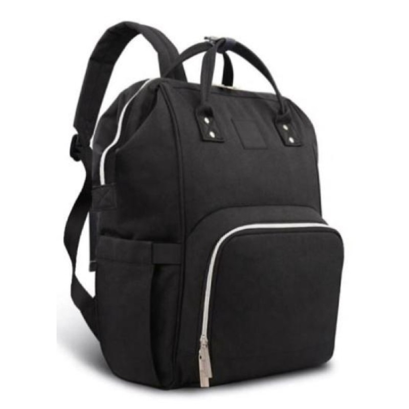 Termal Bölmeli Anne Bebek Çantası Siyah Renk Termal Bölmeli Anne Bebek Çantası Siyah Renk