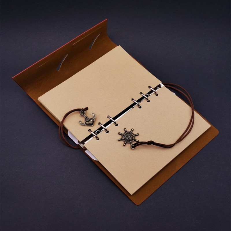 Kırmızı Pusula Tasarım Deri Defter Ve Touchpen Kalem Seti Kırmızı Pusula Tasarım Deri Defter Ve Touchpen Kalem Seti