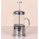 Çelik Kulplu Cam French Press - 350 ml 