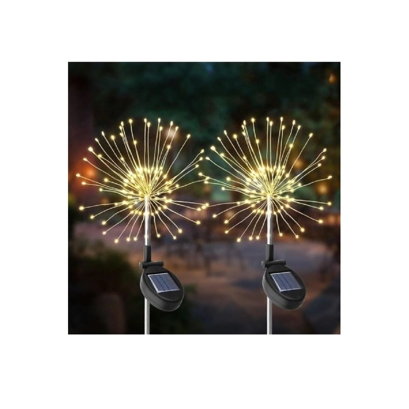 Solar LED Karahindiba Bahçe Işıkları 2 Adet Solar LED Karahindiba Bahçe Işıkları 2 Adet