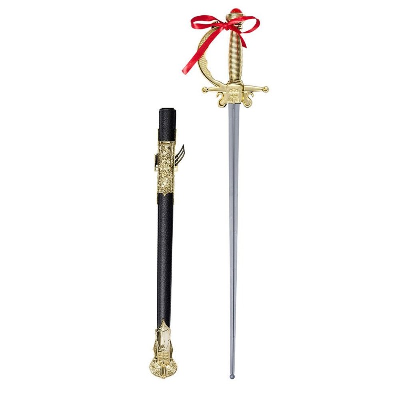 Altın Renk Kabzalı Oyuncak Şövalye Kılıcı – 68 cm Altın Renk Kabzalı Oyuncak Şövalye Kılıcı – 68 cm