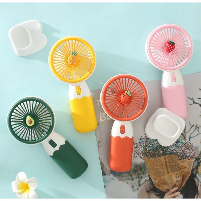 Masaüstü El Fanı Sevimli Meyve Tasarımlı Masaüstü El Fanı Sevimli Meyve Tasarımlı