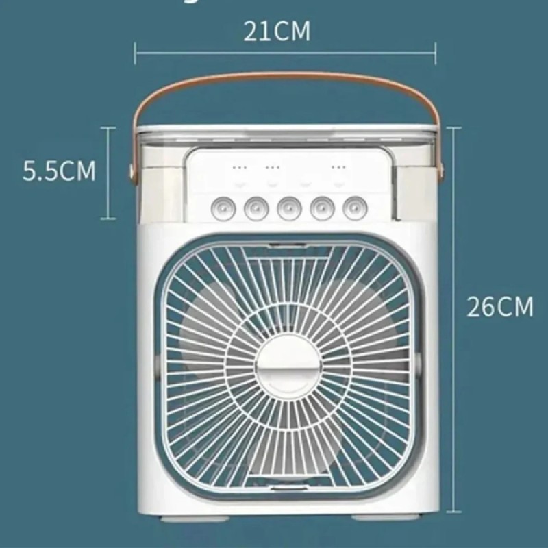 Su Hazneli Şarjlı Masa Vantilatörü 