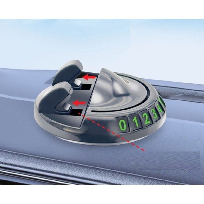 360° Dönebilen Yapışkanlı Numaratörlü Araç Telefon Tutucu 360° Dönebilen Yapışkanlı Numaratörlü Araç Telefon Tutucu