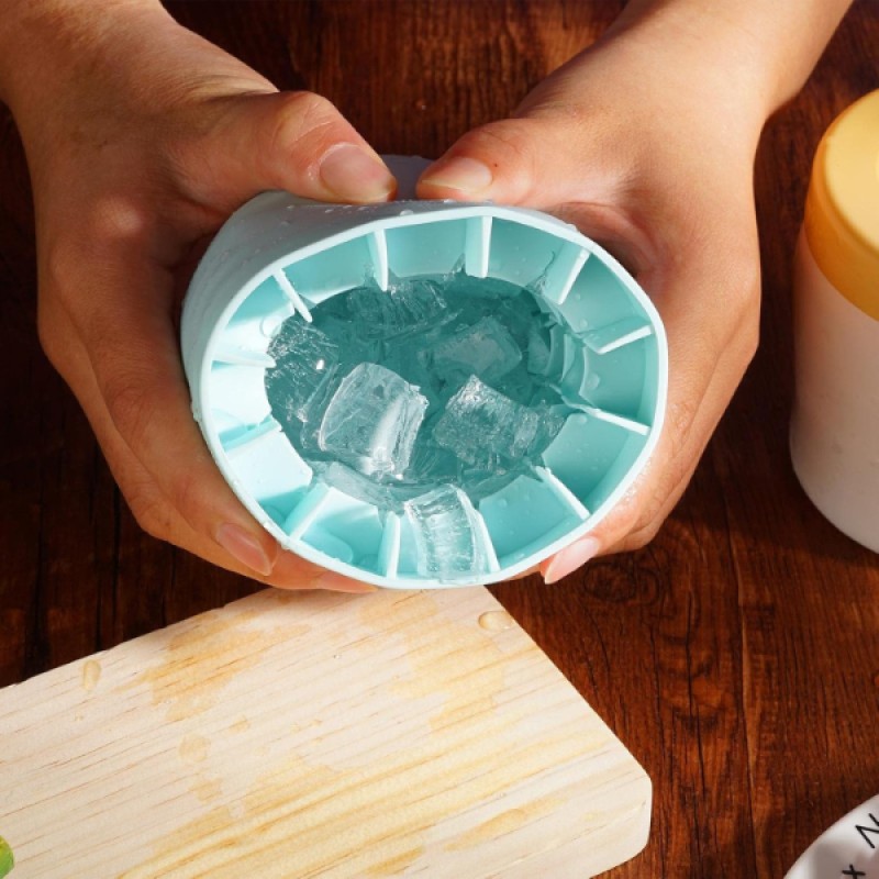 Silikon Küp Buz Kalıbı Silikon Küp Buz Kalıbı