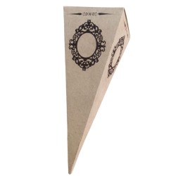 Karton Külah Şeker,Lokum,Kına Kutusu 25 li paket