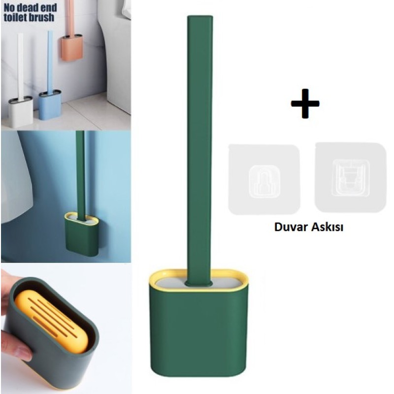 Yeni Nesil Silikon Klozet Fırçası Yeni Nesil Silikon Klozet Fırçası