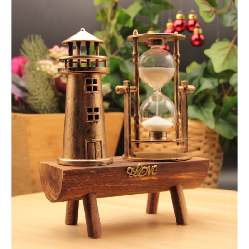 Deniz Feneri Biblolu Kum Saati Deniz Feneri Biblolu Kum Saati