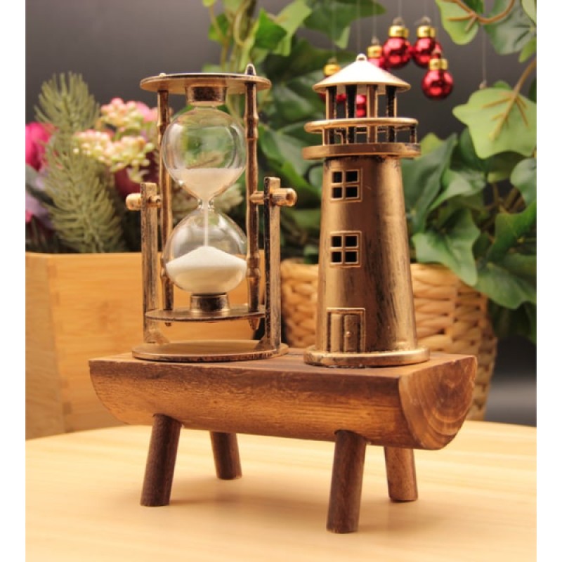 Deniz Feneri Biblolu Kum Saati Deniz Feneri Biblolu Kum Saati