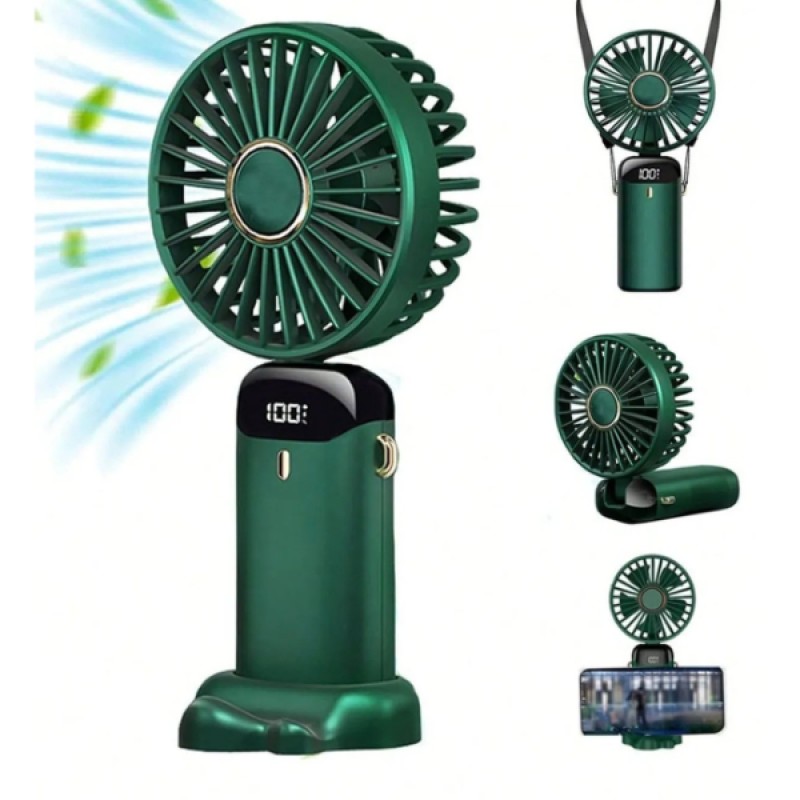 USB Şarjlı Taşınabilir Katlanabilir El Fanı Karışık Renk 