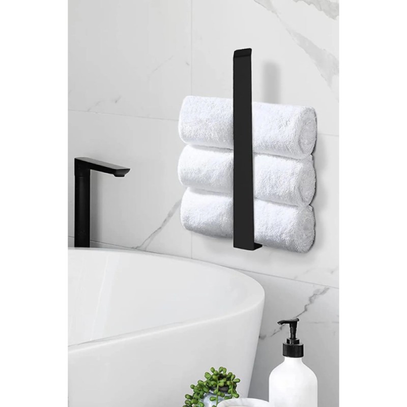 Metal Mat Siyah Havluluk Metal Mat Siyah Havluluk