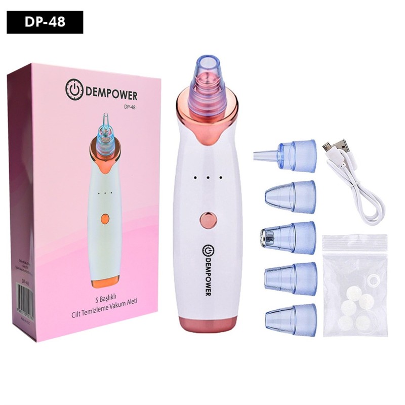 Şarjlı Siyah Nokta Temizleme Cihazı 5 Başlıklı Şarjlı Siyah Nokta Temizleme Cihazı 5 Başlıklı