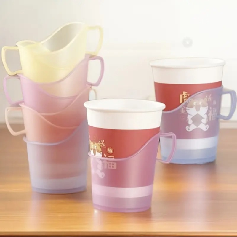 Karton Bardak Taşıma Aparatı 8'li Set 