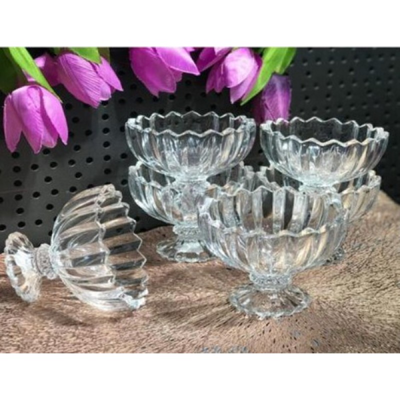 6'lı Kristal Çerezlik Seti 6'lı Kristal Çerezlik Seti