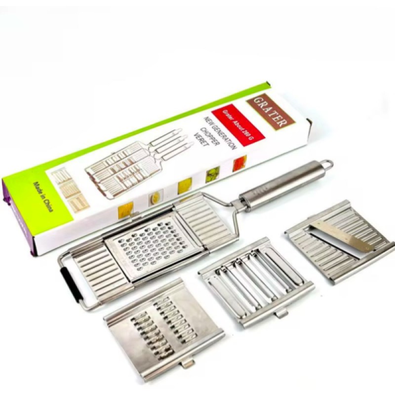 Paslanmaz Çelik 4'lü Set El Rendesi 