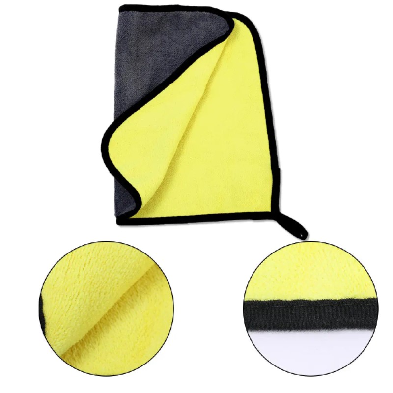 Yünlü Mikrofiber Araba Temizlik Bezi 50x70 cm Yünlü Mikrofiber Araba Temizlik Bezi 50x70 cm