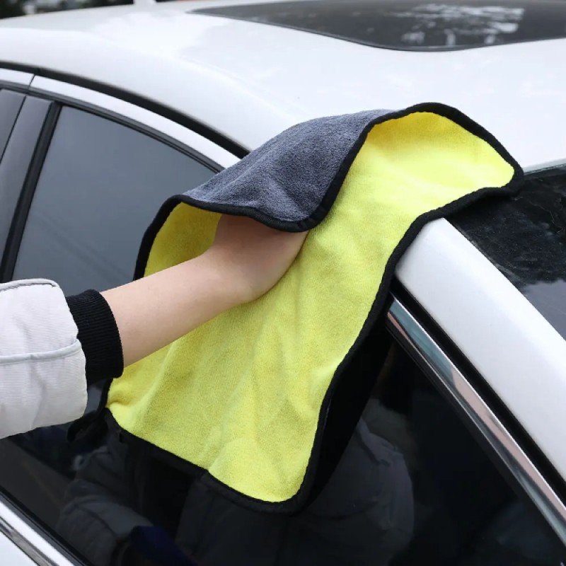 Yünlü Mikrofiber Araba Temizlik Bezi 50x70 cm Yünlü Mikrofiber Araba Temizlik Bezi 50x70 cm