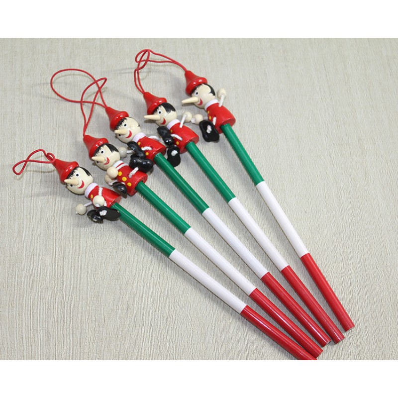 Ahşap Pinokyo Kurşun Kalem 