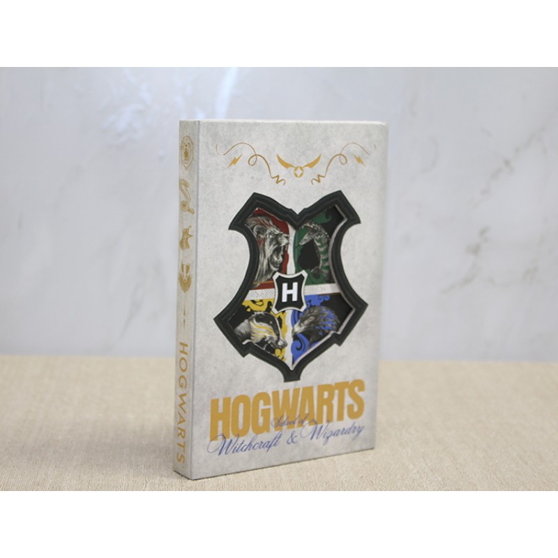 Harry Potter Hogwarts Amblemli Deri Defter 