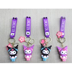 Kuromi Silikon Anahtarlık 