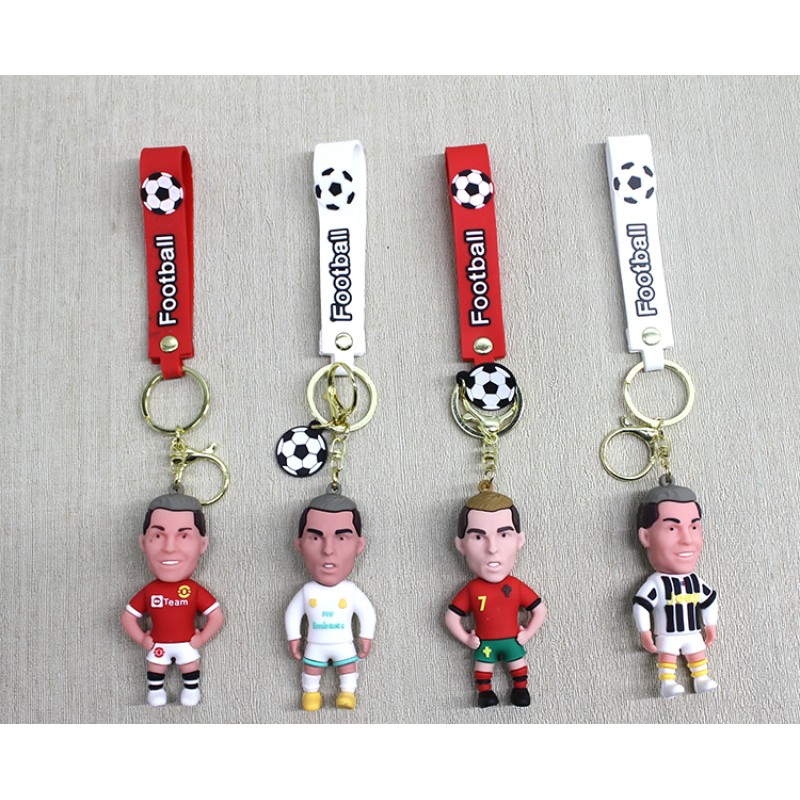 Ronaldo Silikon Anahtarlık Ronaldo Silikon Anahtarlık