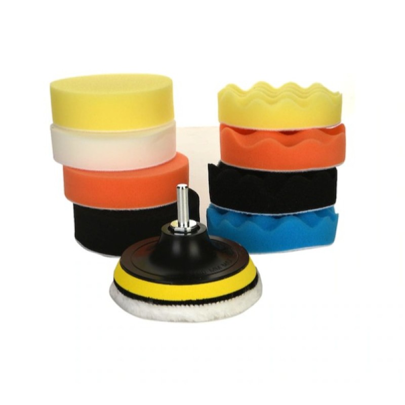 Oto Pasta Cila Polisaj Sünger Seti 11 Parça Oto Pasta Cila Polisaj Sünger Seti 11 Parça