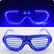 Mavi Led Işıklı Parti Gözlüğü - Neon 3 Modlu Mavi Led Işıklı Parti Gözlüğü - Neon 3 Modlu