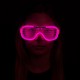 Pembe Led Işıklı Parti Gözlüğü - Neon 3 Modlu Pembe Led Işıklı Parti Gözlüğü - Neon 3 Modlu