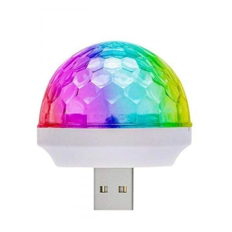 Usb Girişli Sese Duyarlı Disko Topu Usb Girişli Sese Duyarlı Disko Topu