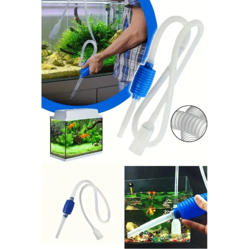Akvaryum Dip Çekme Sifonu 