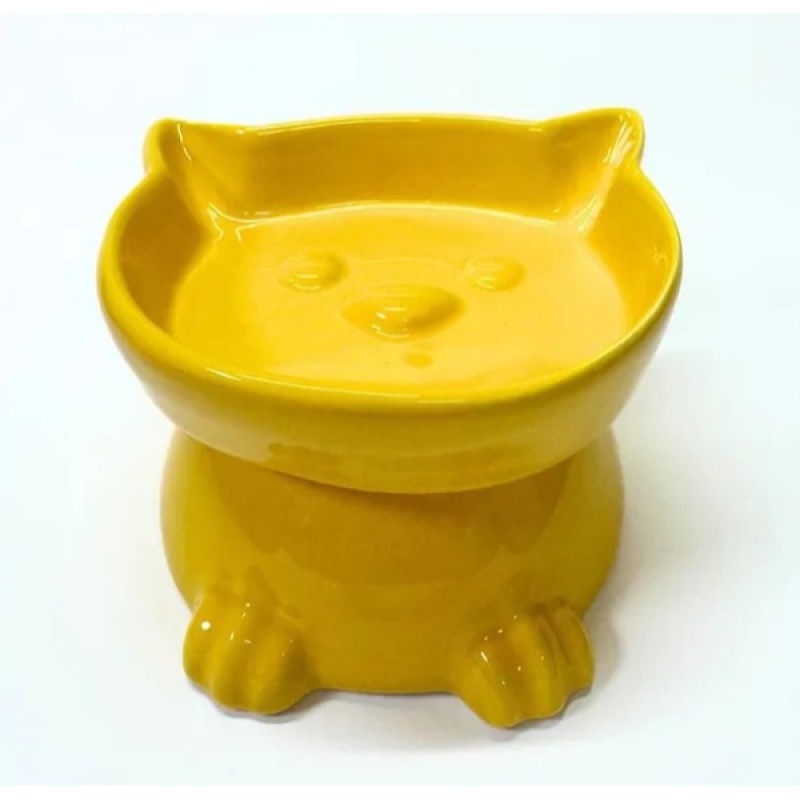 Ayaklı Kulaklı Seramik Mama Kabı Ayaklı Kulaklı Seramik Mama Kabı