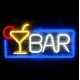 BAR Yazılı Neon Led Işık 