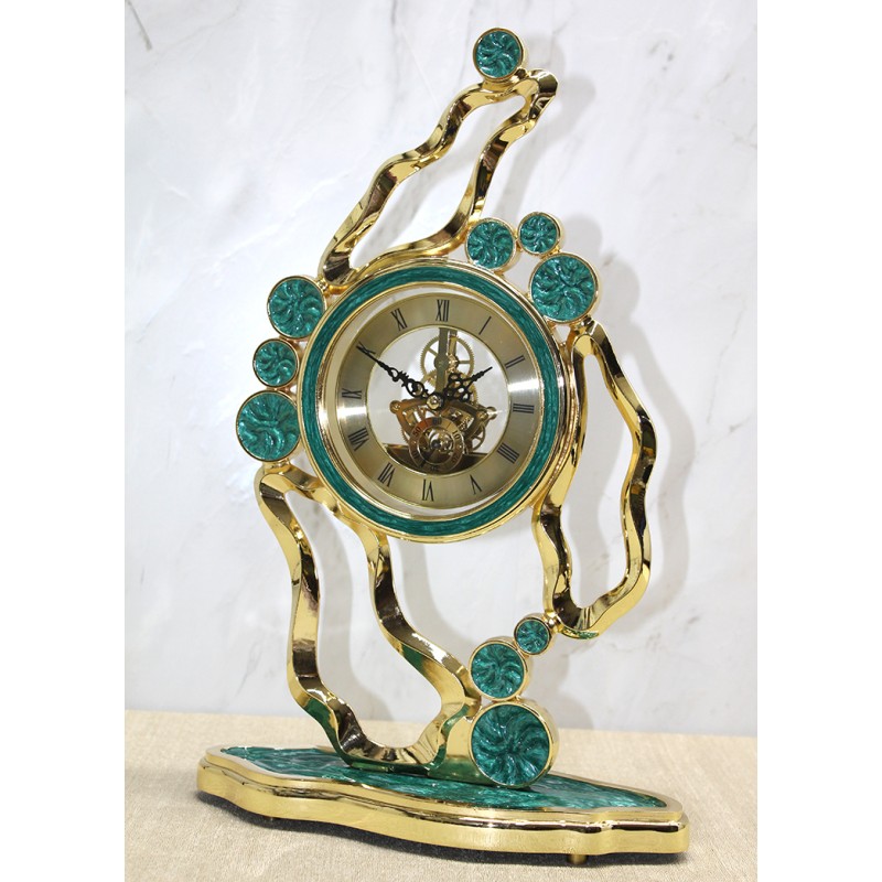 Özel Yeşim Tasarım Masa Üstü Saat 