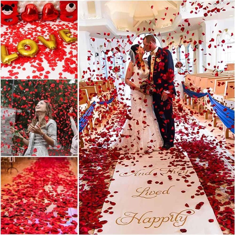 Kırmızı Renk Gül Yaprağı – 1 Paket 100 Adet Kırmızı Renk Gül Yaprağı – 1 Paket 100 Adet