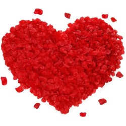 Kırmızı Renk Gül Yaprağı – 5 Paket 500 Adet