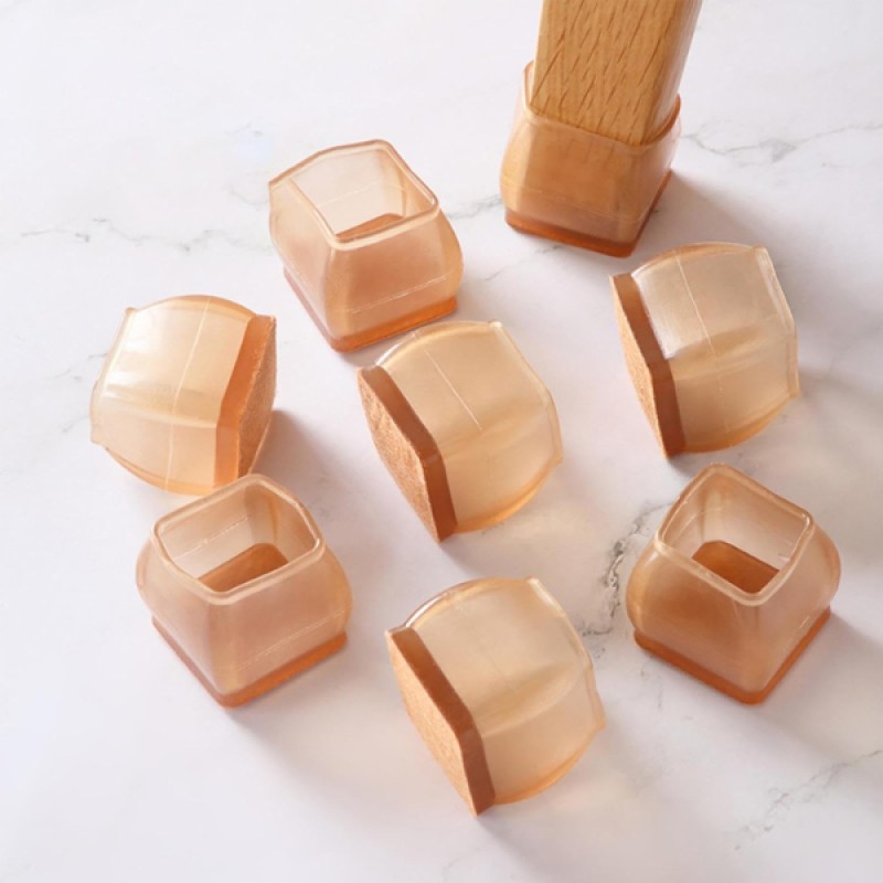 4'lü Kauçuklu Sandalye Ayak Koruyucu Pabuç 