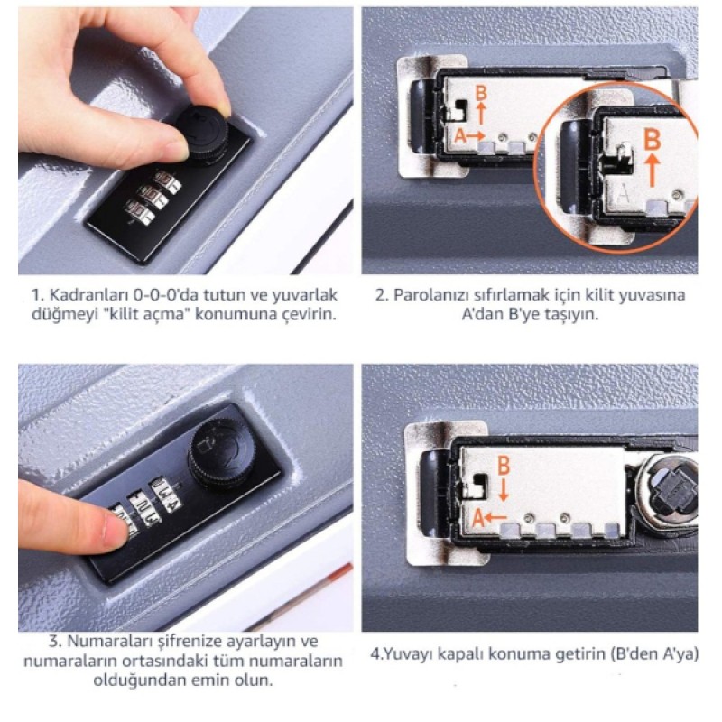 Şifreli Kitap Kasa Şifreli Kitap Kasa