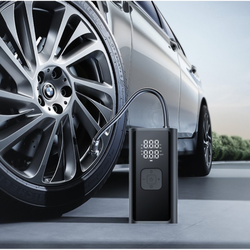 LCD Göstergeli 3'ü 1 Arada Hava Kompresörü 