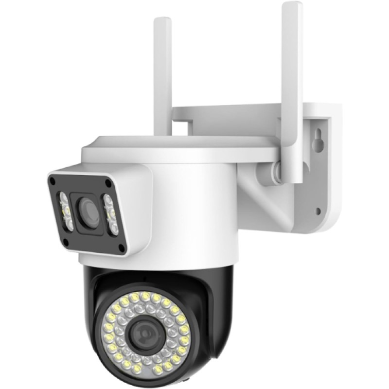 Çift Lensli Dış Mekan Wi-Fi Kamera Çift Lensli Dış Mekan Wi-Fi Kamera