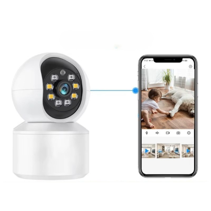 Uygulama Destekli Wi-Fi Ev Güvenlik Kamerası Uygulama Destekli Wi-Fi Ev Güvenlik Kamerası