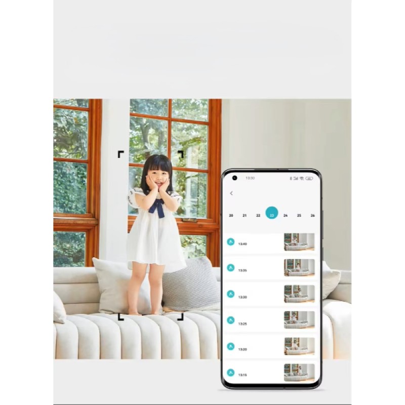 Uygulama Destekli Wi-Fi Ev Güvenlik Kamerası Uygulama Destekli Wi-Fi Ev Güvenlik Kamerası